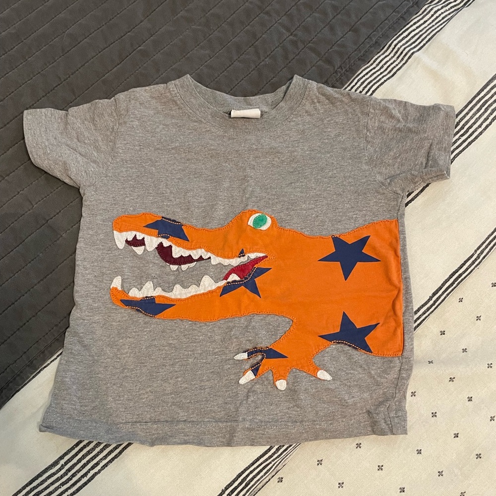 Mini Boden Alligator Shirt 3-4Y
